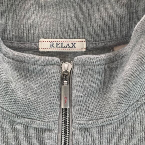 Tommy Bahama Relax Men's Antigua Cove Half-Zip Pullover Sweatshirt  -   Size:  L - Picture 6 of 13